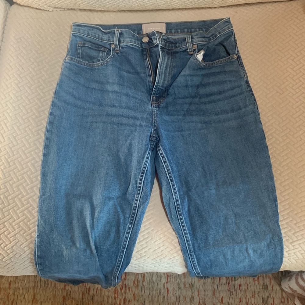 Everlane Woman’s High Rise Straight Jeans
